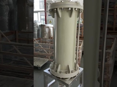 Highly Durable Plastic Tubular Heat Exchanger Vertical Heat Exchanger CE Certified
